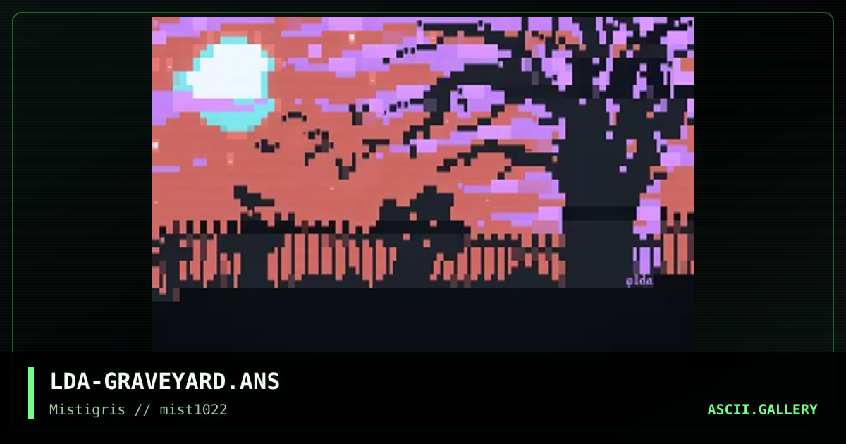 Graveyard, by lda, 2022
