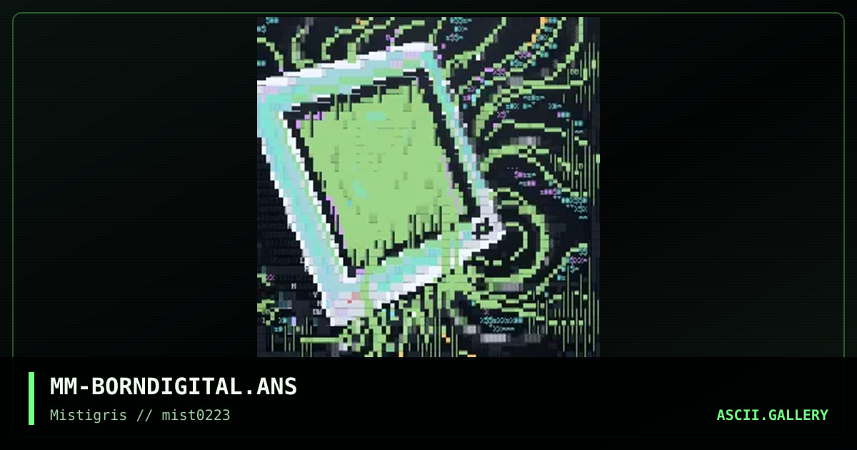 Born Digital, by mavenmob, 2023