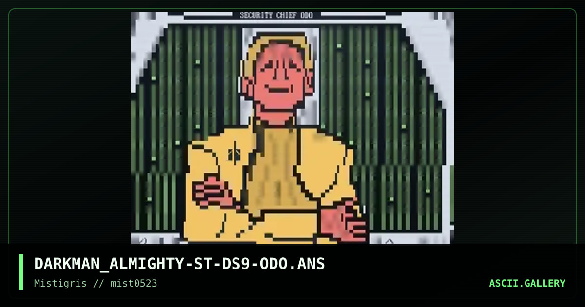 Odo -DS9, by darkman almighty, 2023