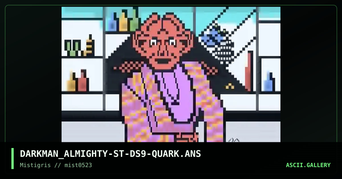 Quark-DS9, by darkman almighty, 2023