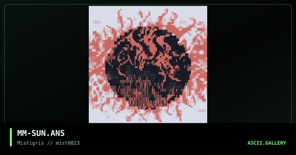 Sing This Corrosion To Me, by mavenmob, 2023