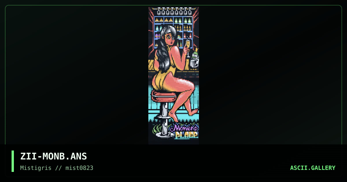 Monero Booty, by zeus ii, 2023