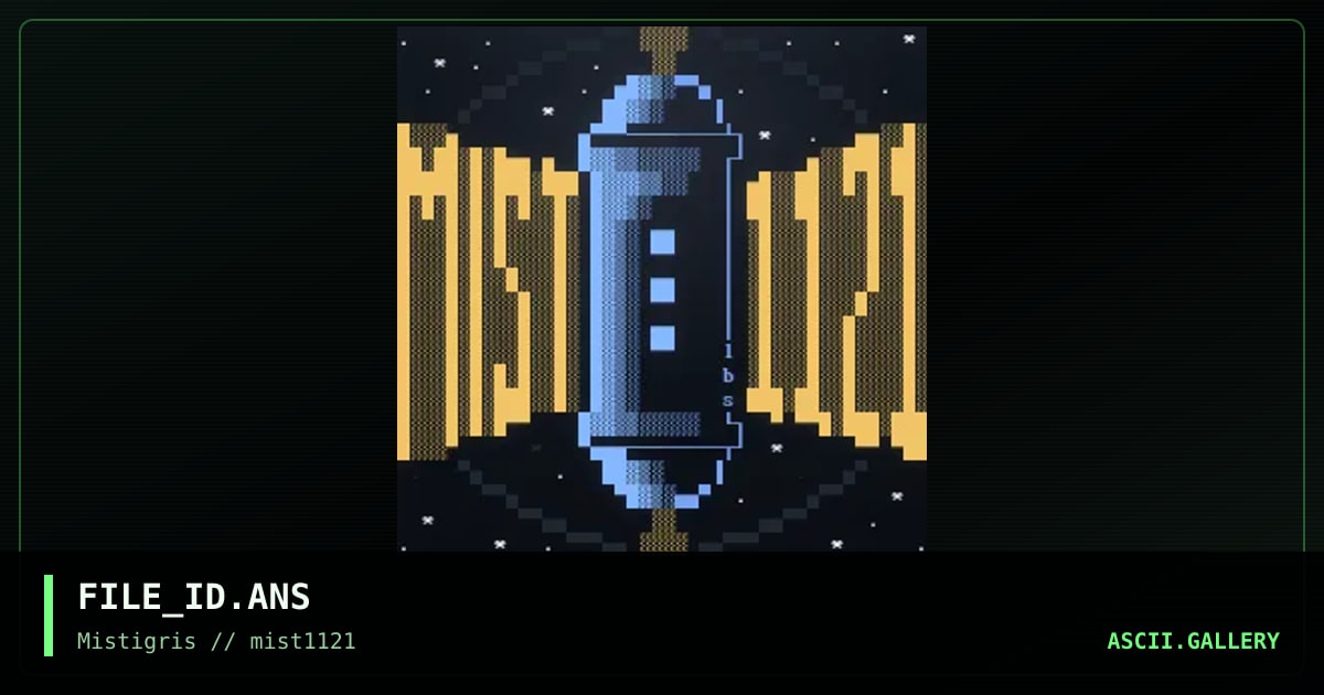 MIST1121 FILE_ID.DIZ, by littlebitspace, 2023