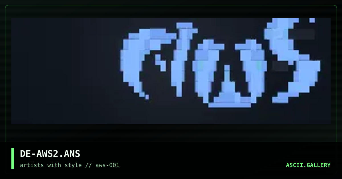 DE-AWS2.ANS, by dark entity, 1994