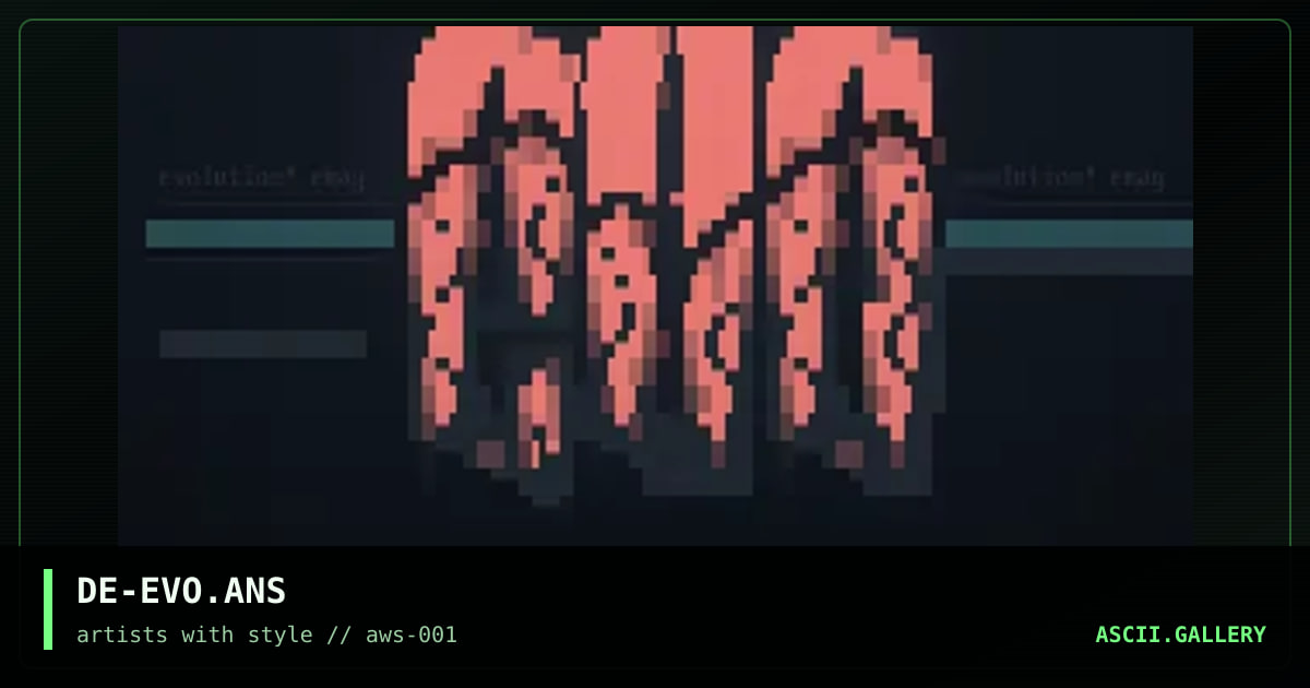 DE-EVO.ANS, by dark entity, 1994
