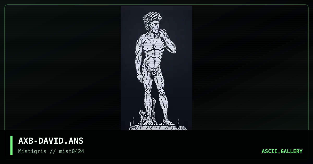 David, by axb, 2024