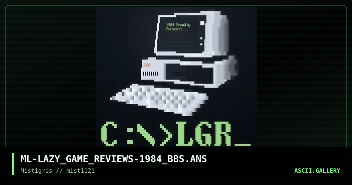 Lazy Game Reviews, by meatlotion, 2023