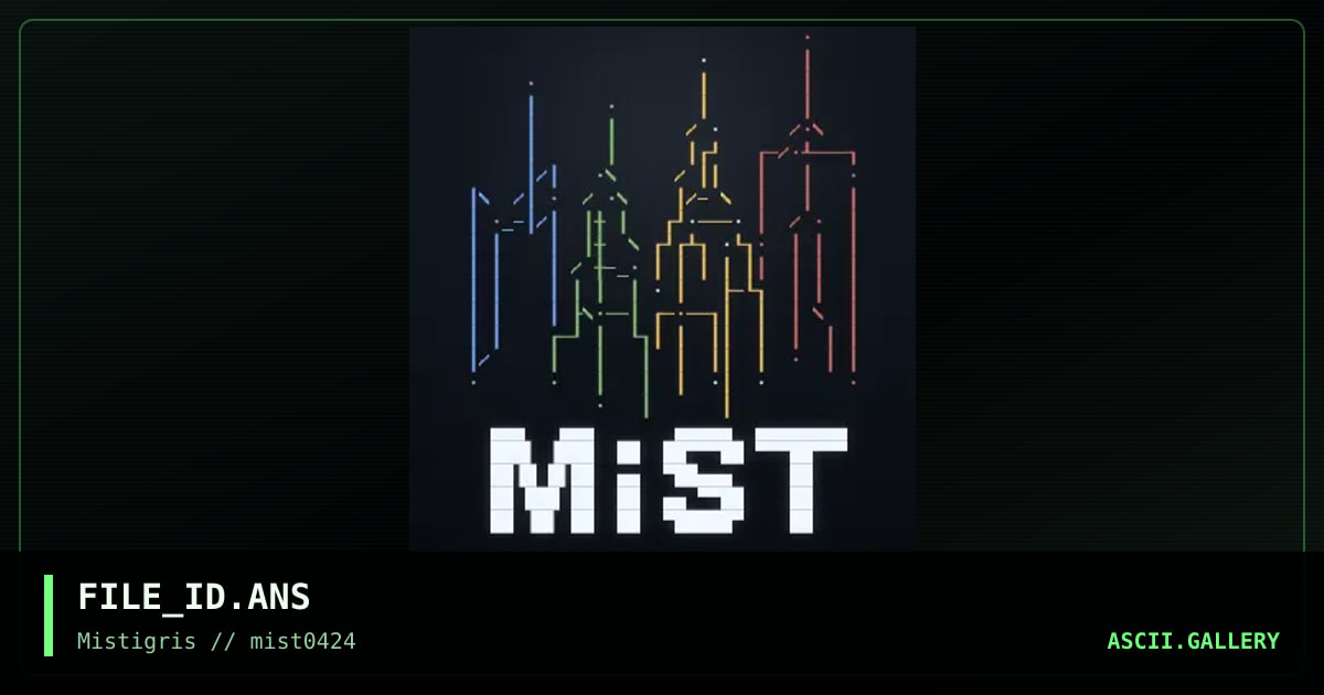 MIST0424 FILE_ID.DIZ, by cthulu, 2024