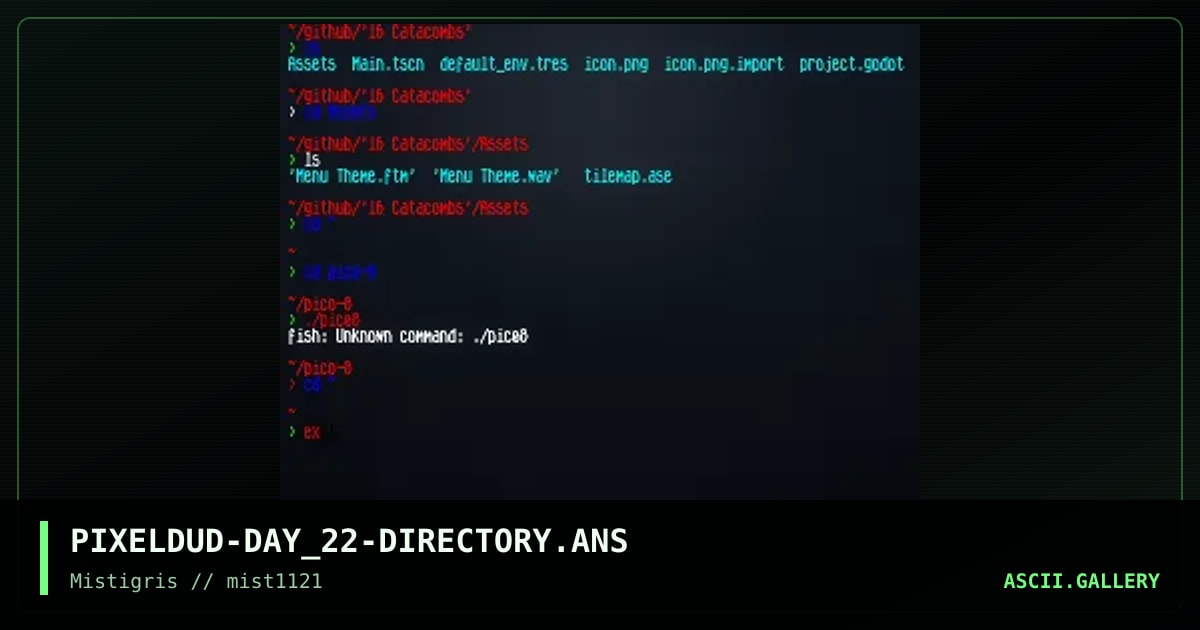 Directory, by pixeldud, 2023