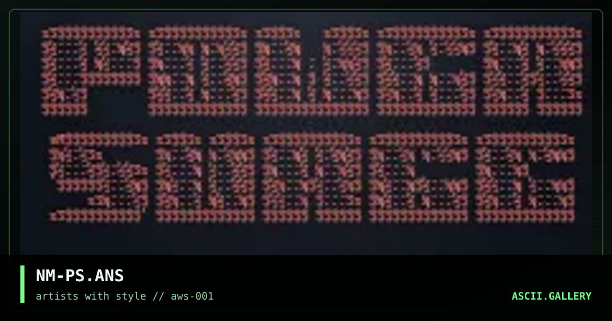 NM-PS.ANS, by nomad, 1994