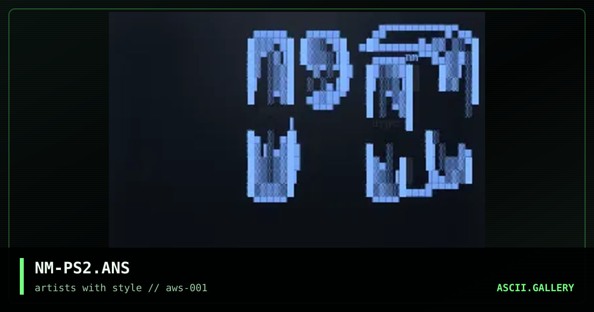 NM-PS2.ANS, by nomad, 1994