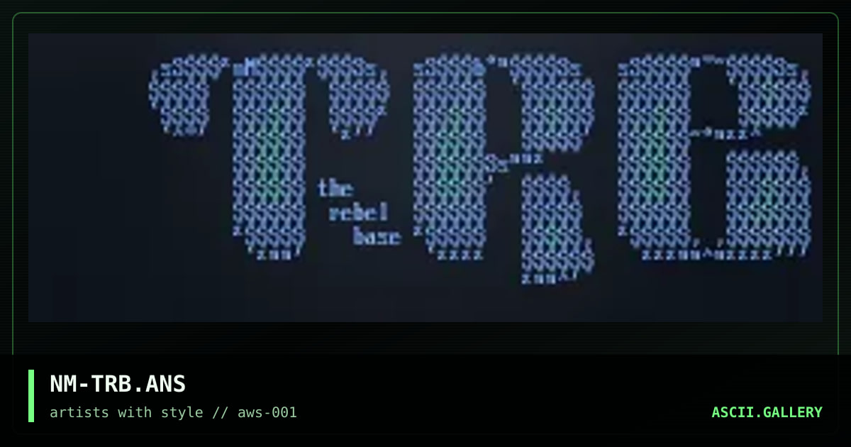 NM-TRB.ANS, by nomad, 1994