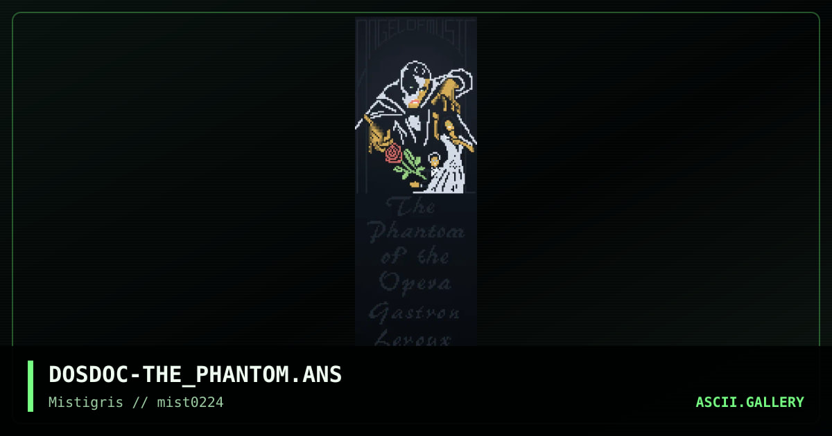 DOSDOC-THE_PHANTOM.ANS, by dosdoc, 2024
