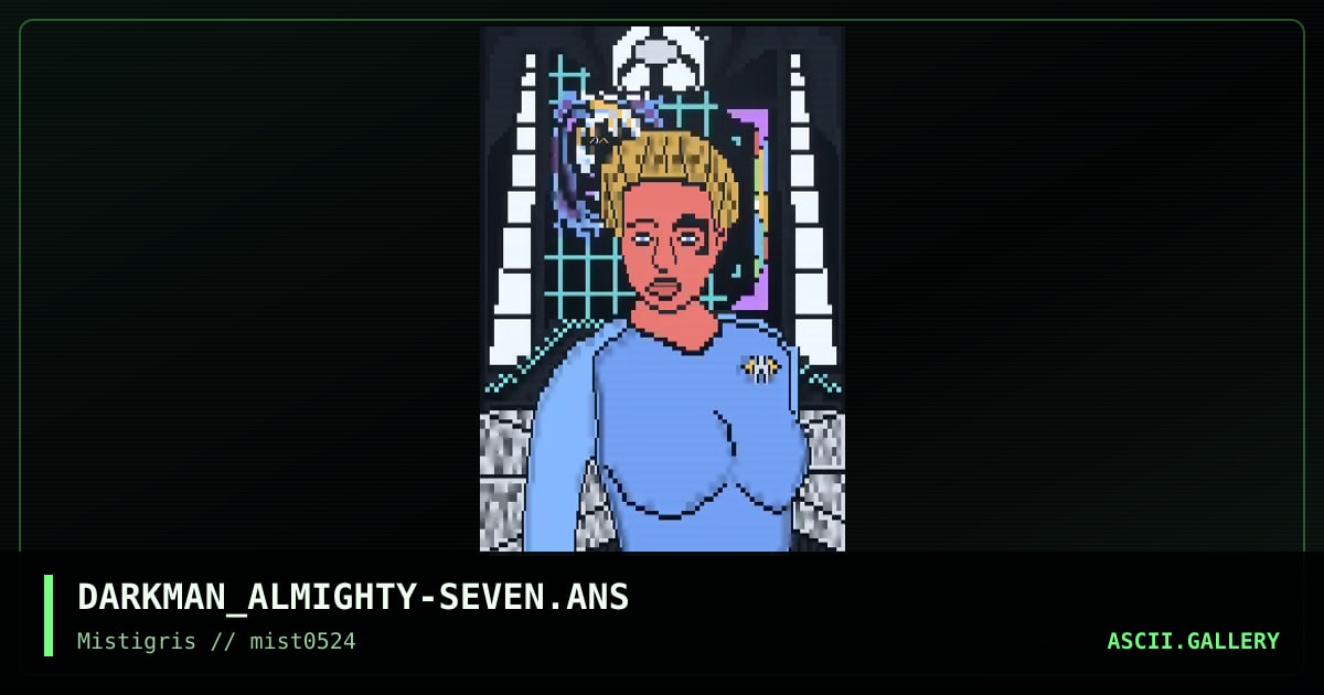 Seven of Nine, by darkman almighty, 2024