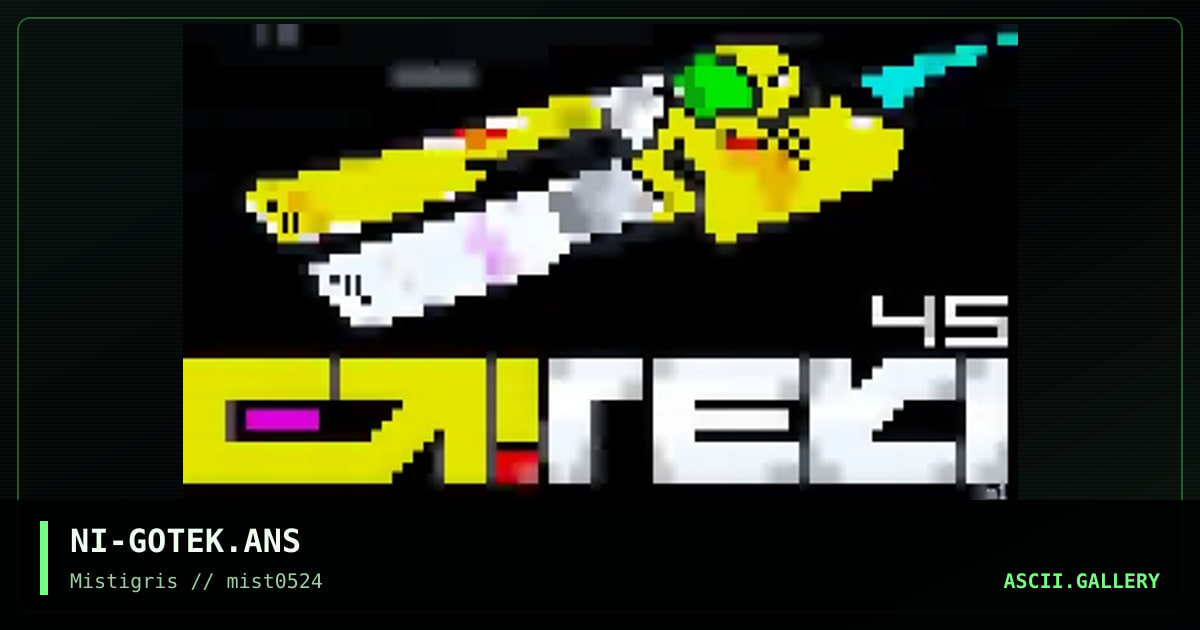Goteki 45, by nitron, 2024