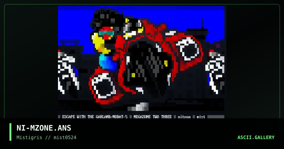 Escape from Megazone 23, by nitron, 2024