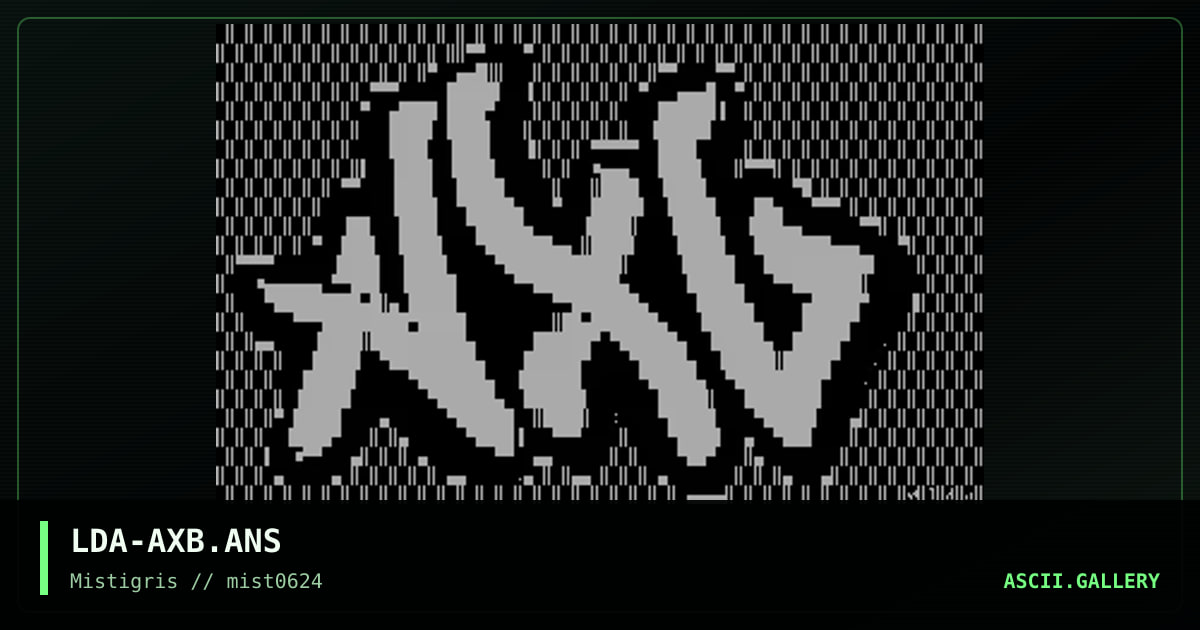 Axel Barebones, by lda, 2024