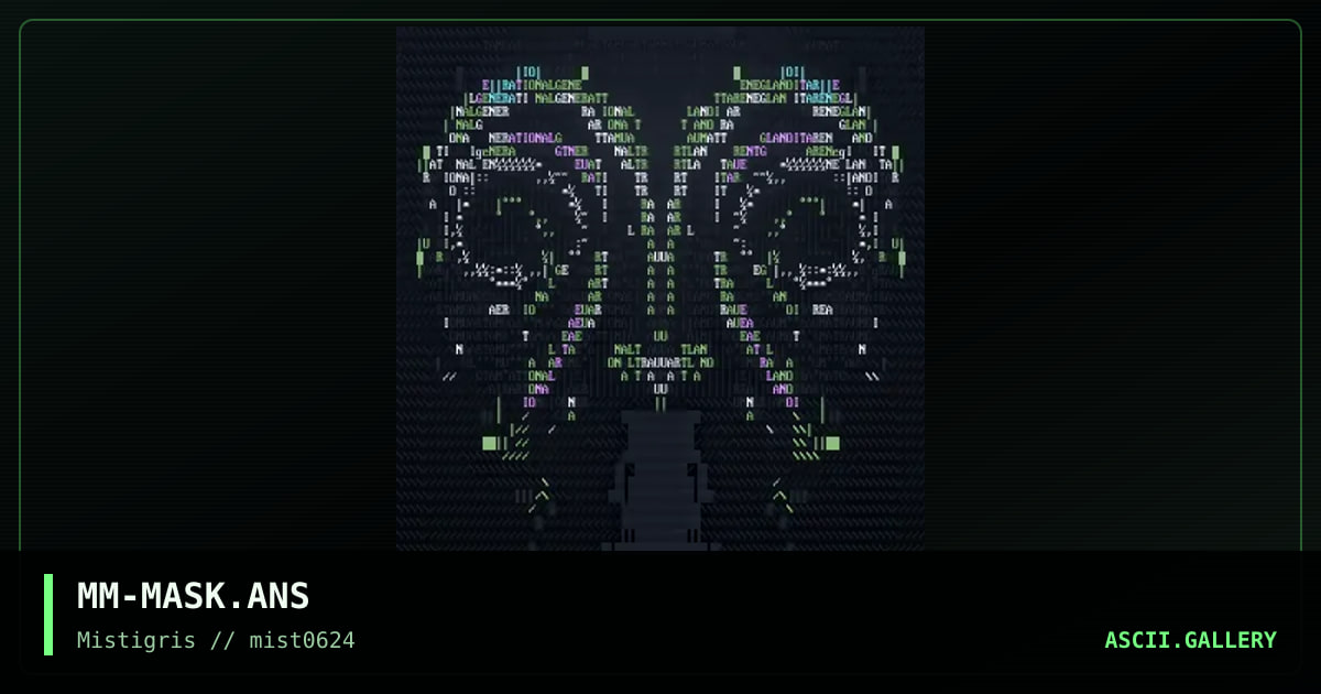 Trauma Mask Sketch, by mavenmob, 2024