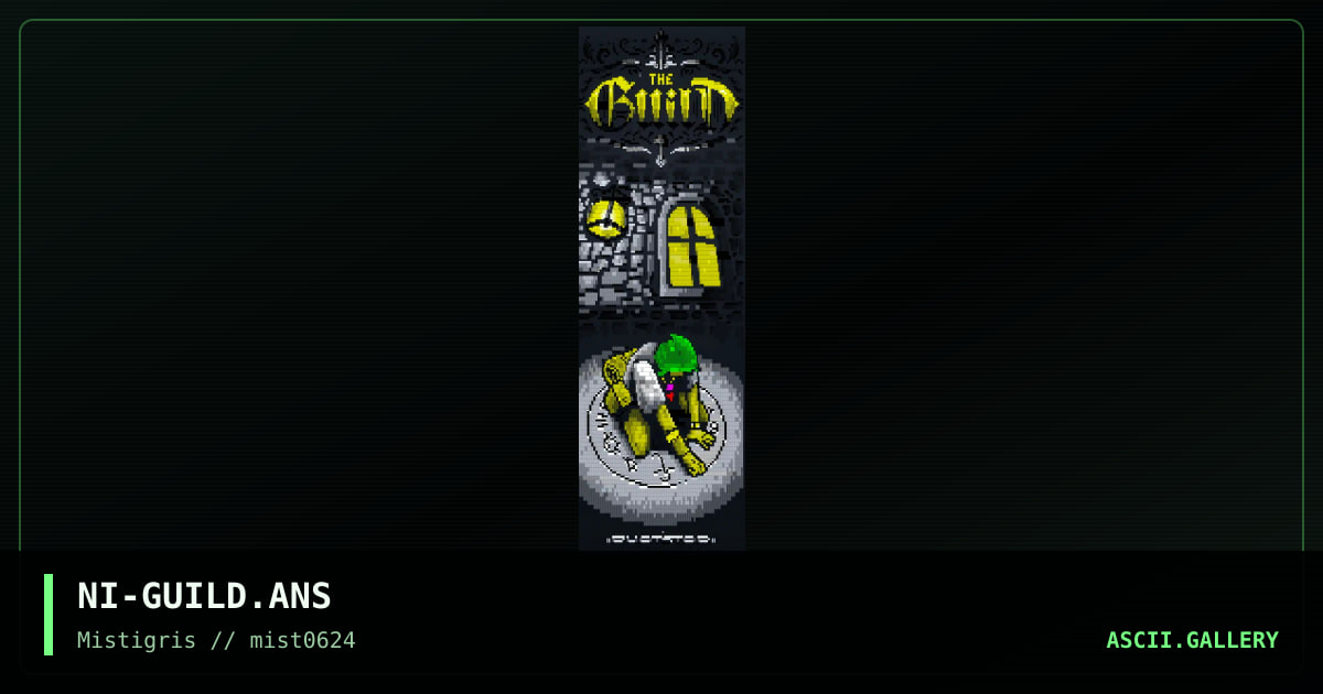 The Guild BBS [PHAT], by nitron, 2024