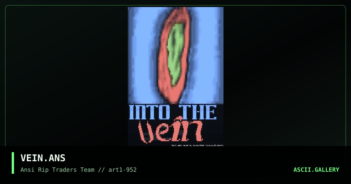 VEIN.ANS, by rocketeer, 1995