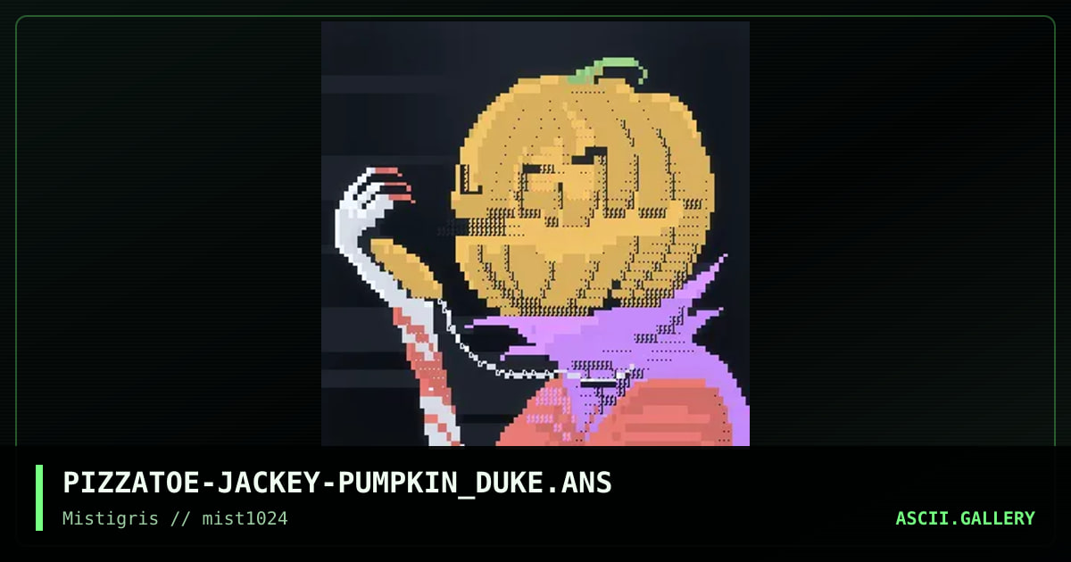 Pumpkin duke, by jackey, 2024