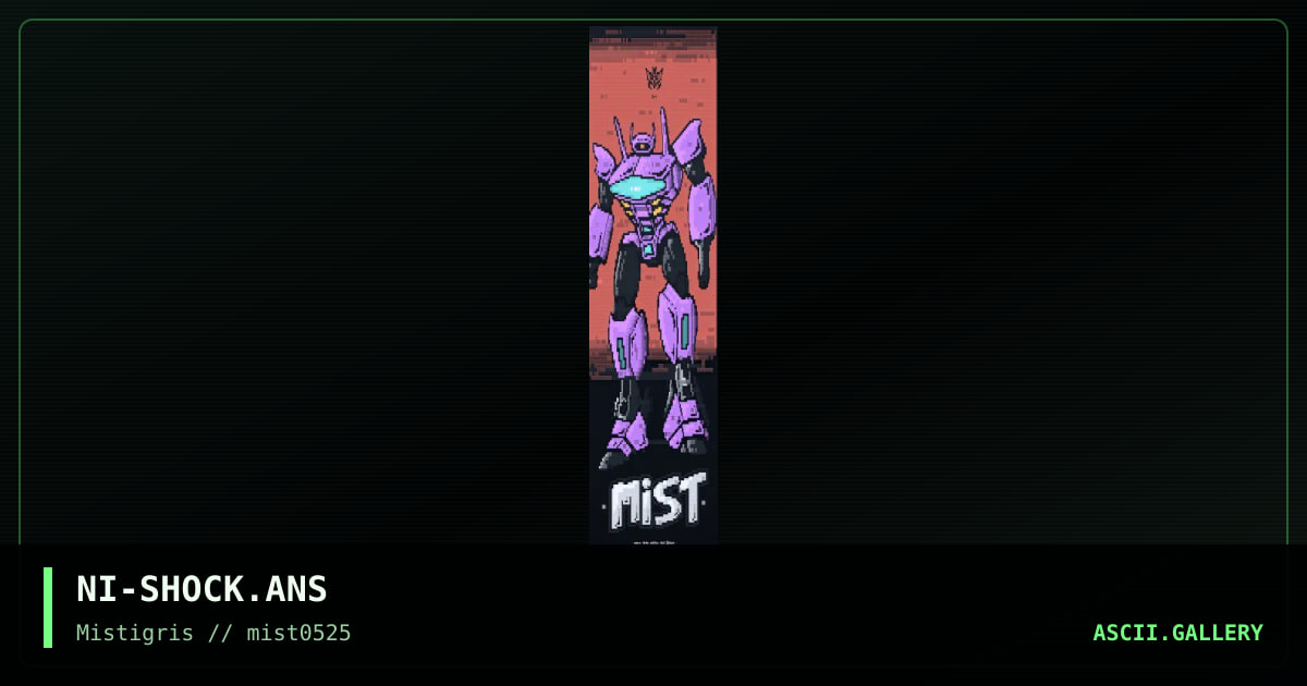 MIST: More Than Meets the Block, by nitron, 2025