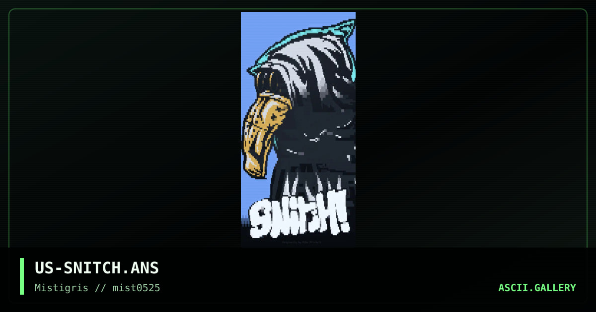 Snitches get Stitches, by zeus ii, lda, 2025