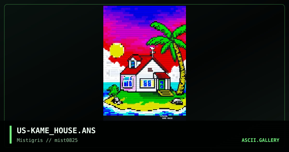 Kame House, by lda, consolejockey, 2025