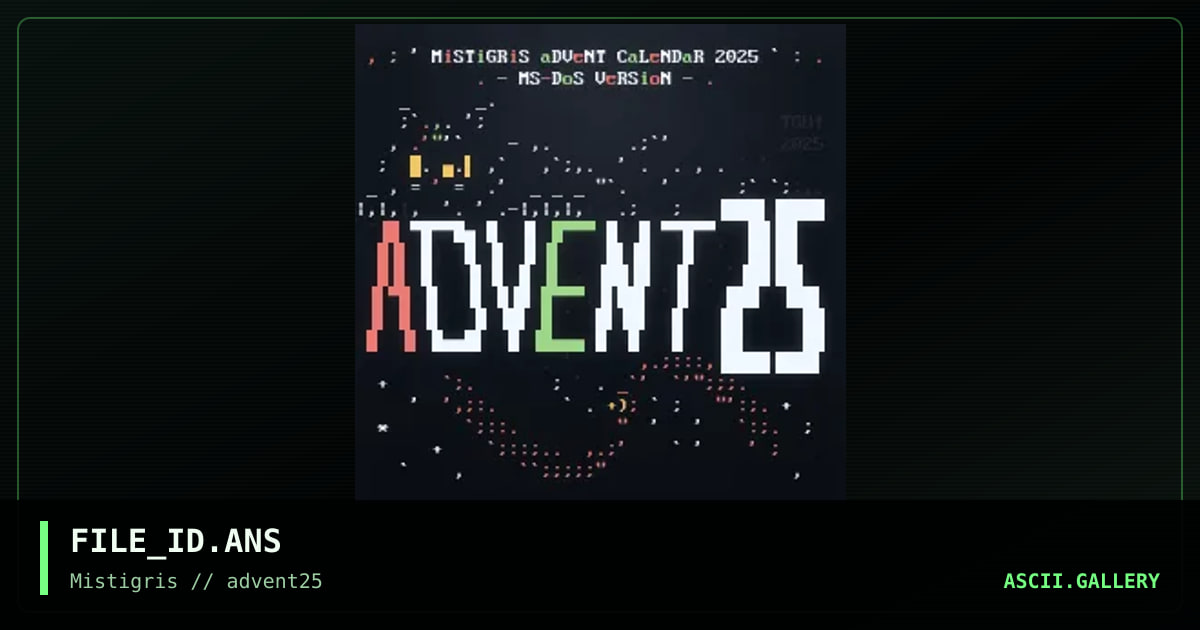 Navidad's Invitation, by the green herring, 2025