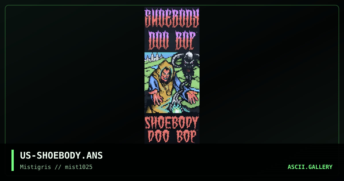 Shoebody, by cthulu, zeus ii, lda, 2025