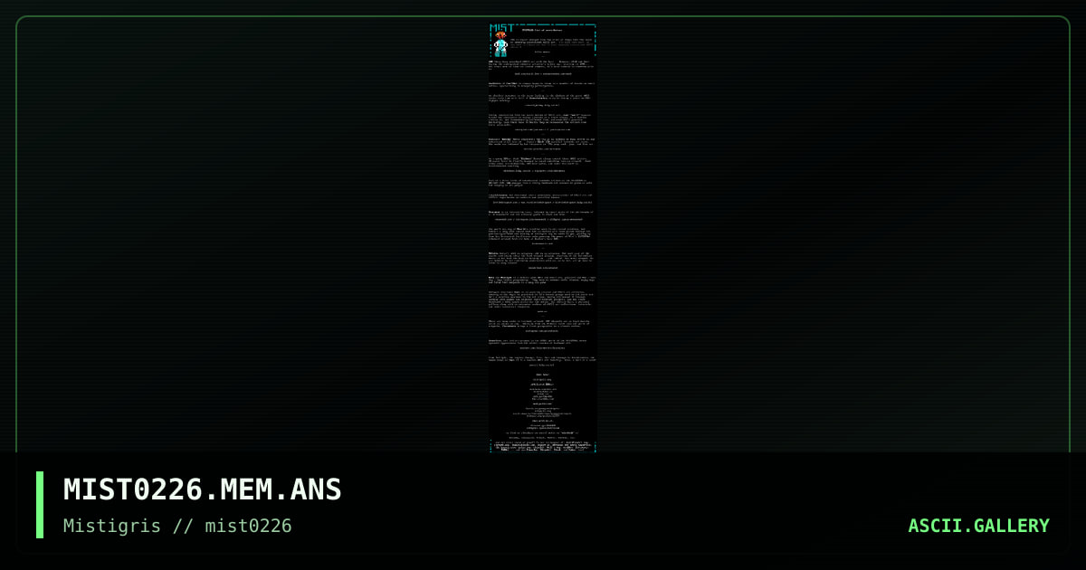 MIST0226 list of contributors, by cthulu, coaxcable, 2026