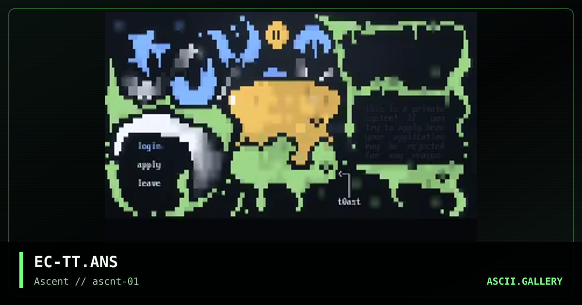 toxic toast, by eclipse, 1996