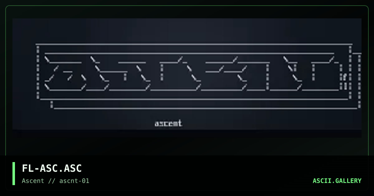 ascent, by feral, 1996