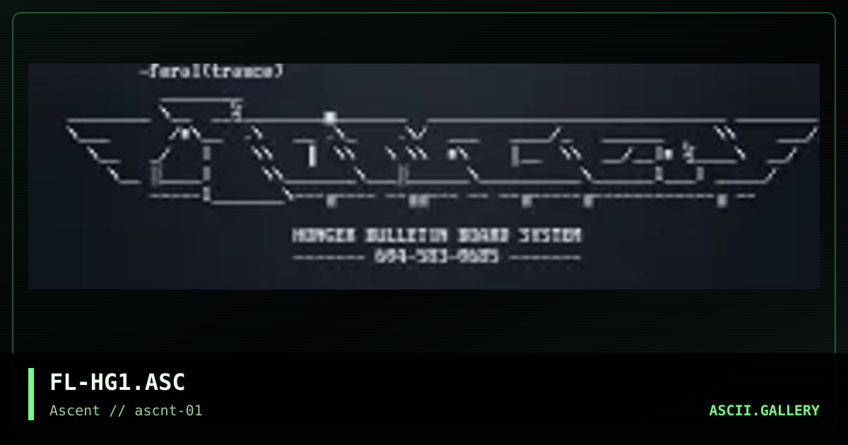 hg1, by feral, 1996