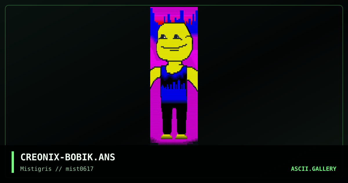 Bobik, by creonix, 2017