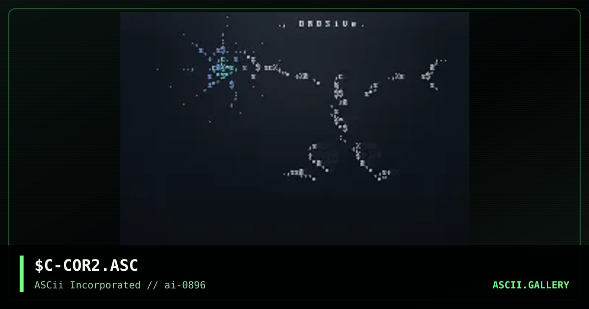 Corosive, by static, 1996