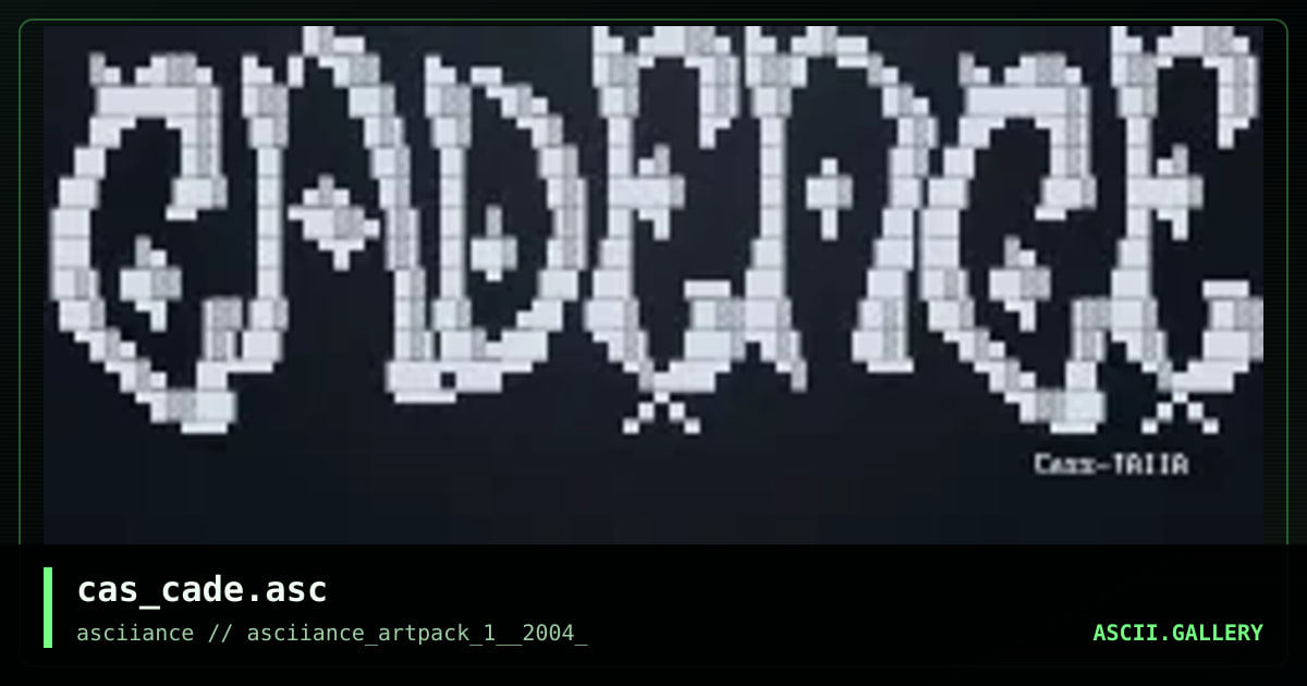 cas_cade.asc, by cassio, 2004