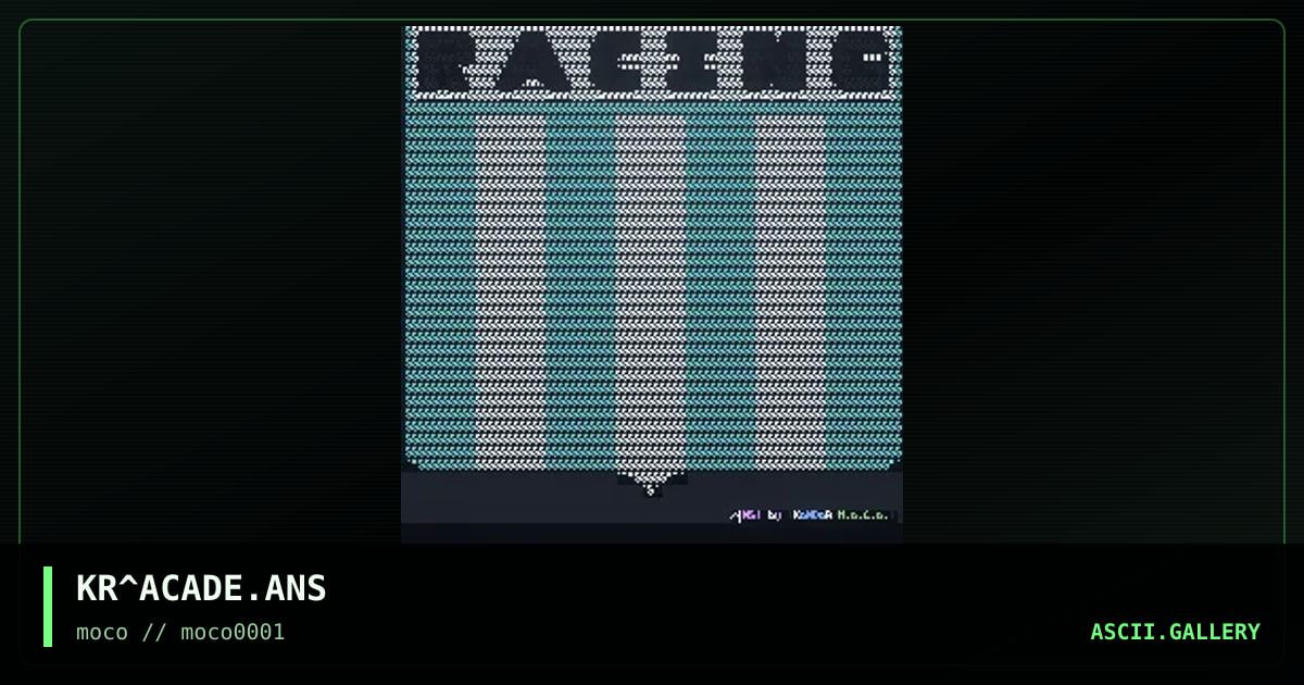 KR^ACADE.ANS, by kondor, 1996