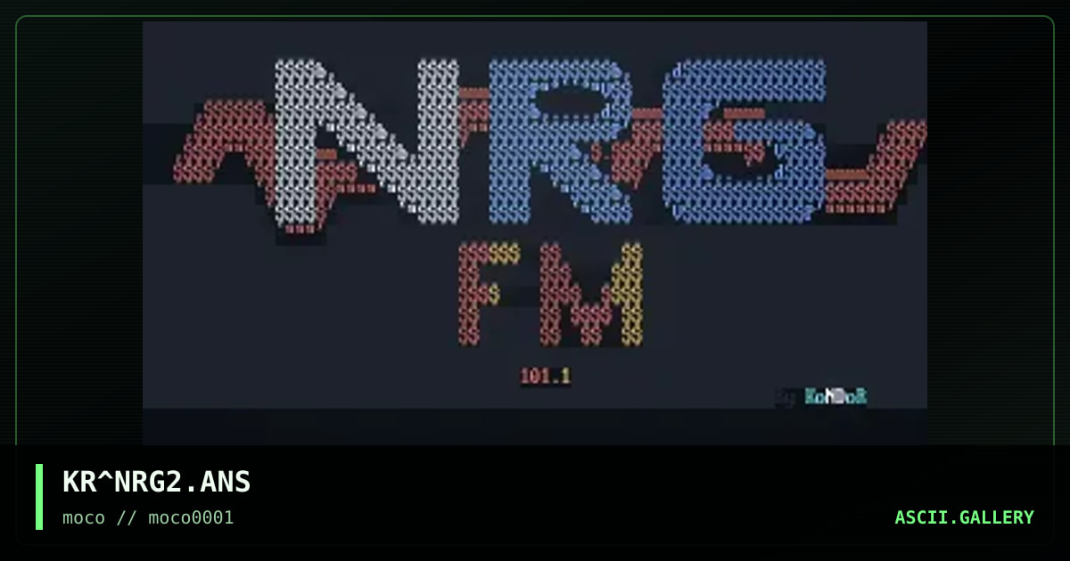 KR^NRG2.ANS, by kondor, 1996