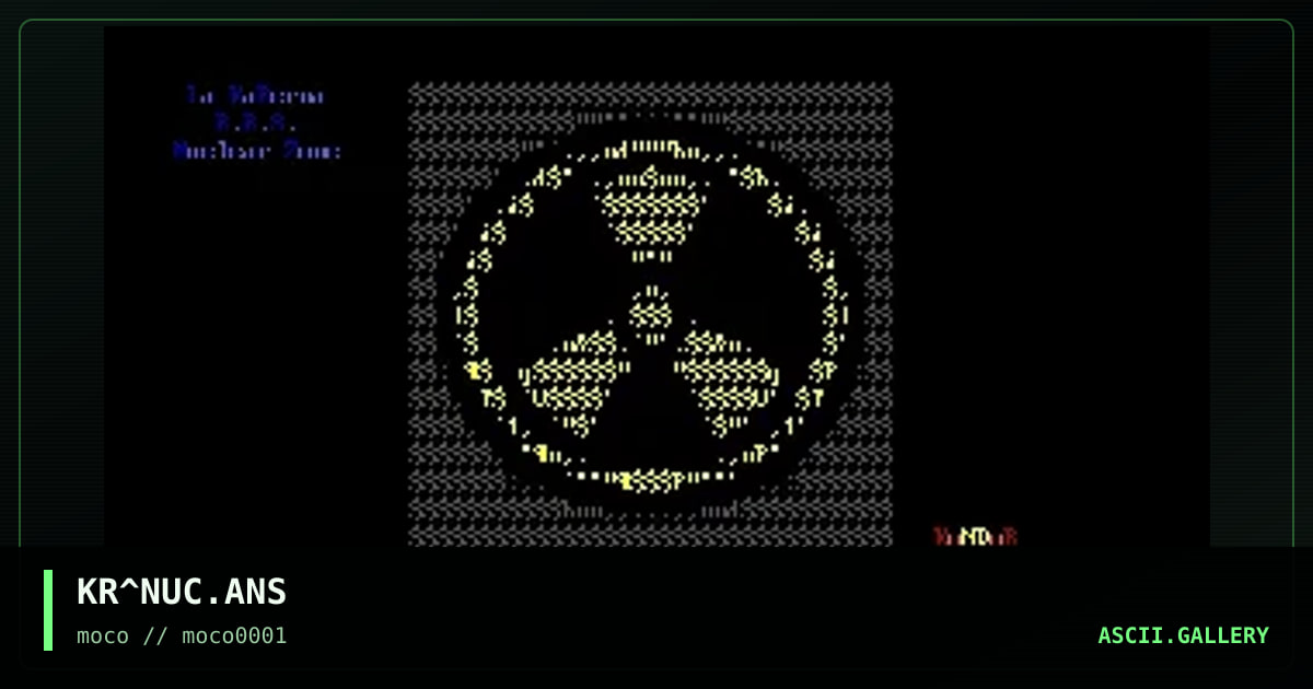 KR^NUC.ANS, by kondor, 1996