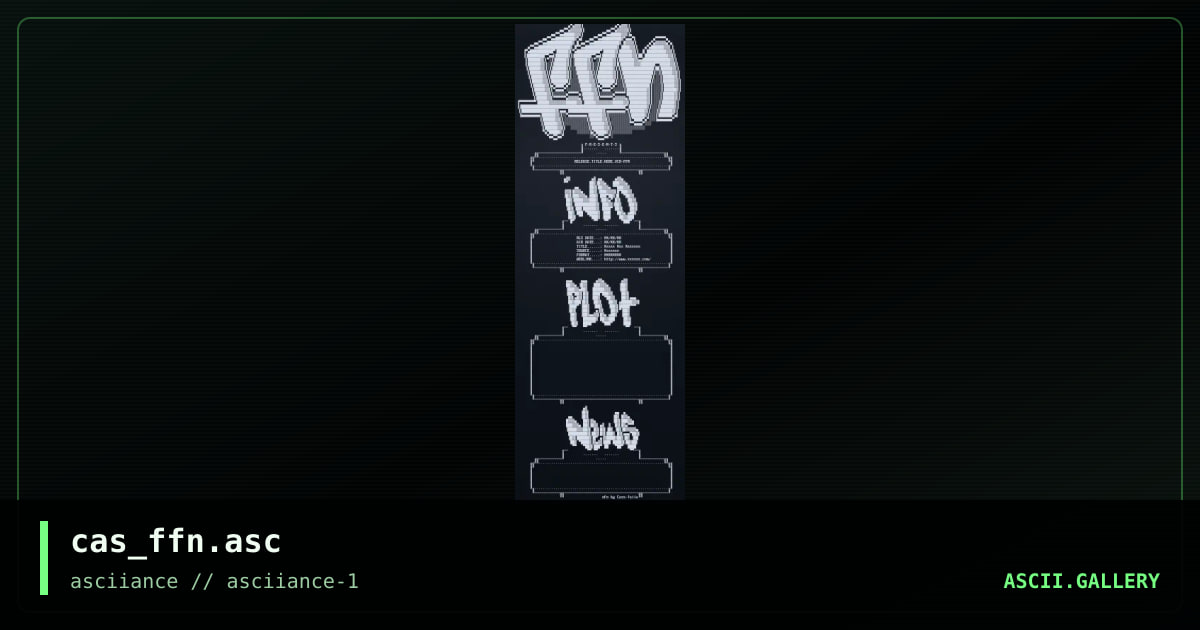 cas_ffn.asc, by cassio, 2004