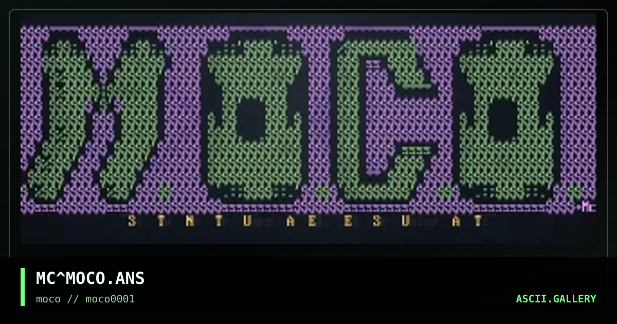 MC^MOCO.ANS, by macmas, 1996