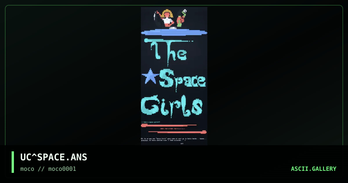 UC^SPACE.ANS, by uctumi, 1996