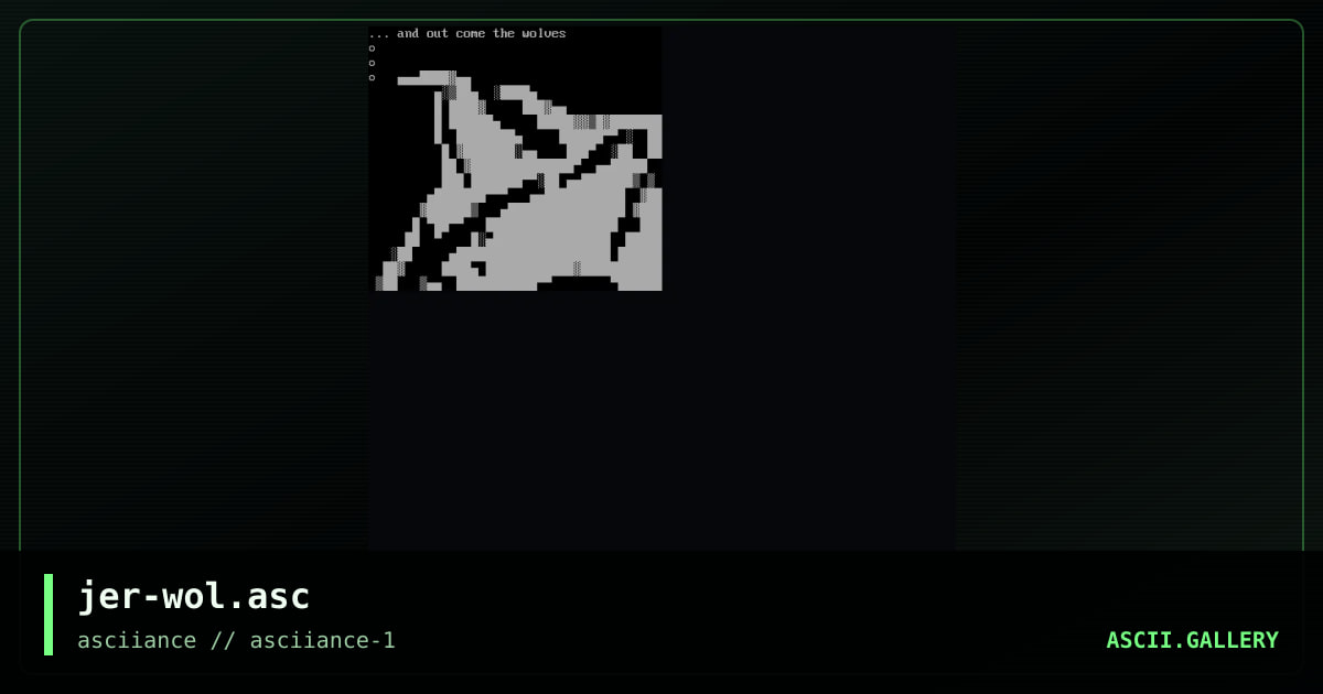 jer-wol.asc, by jered, 2004