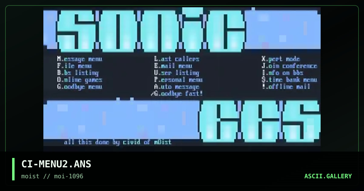 CI-MENU2.ANS, by civid, 1996