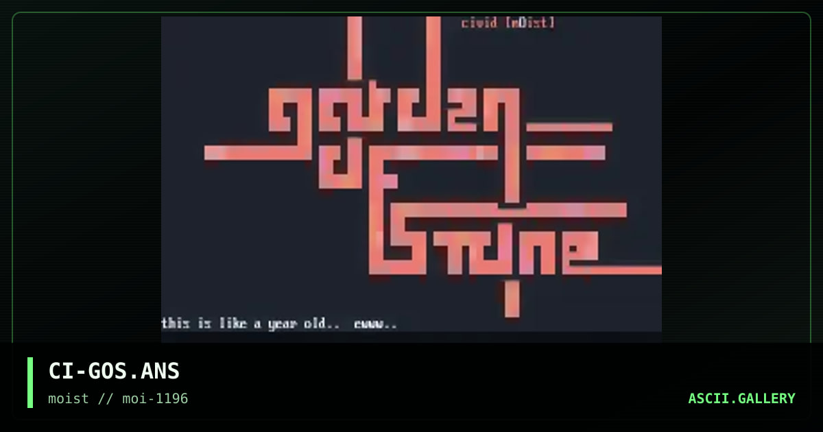 CI-GOS.ANS, by civid, 1996