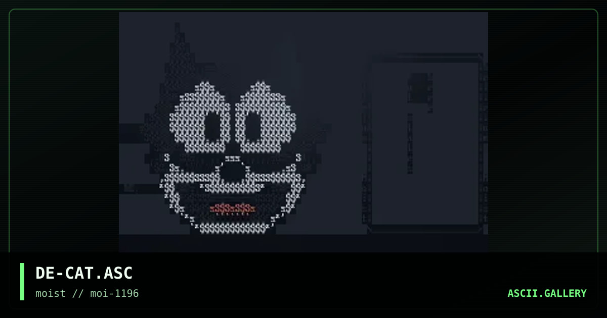 DE-CAT.ASC, by delirium, 1996
