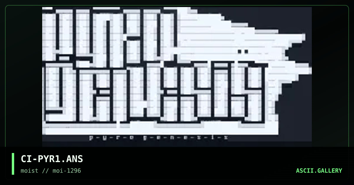 CI-PYR1.ANS, by civid, 1996