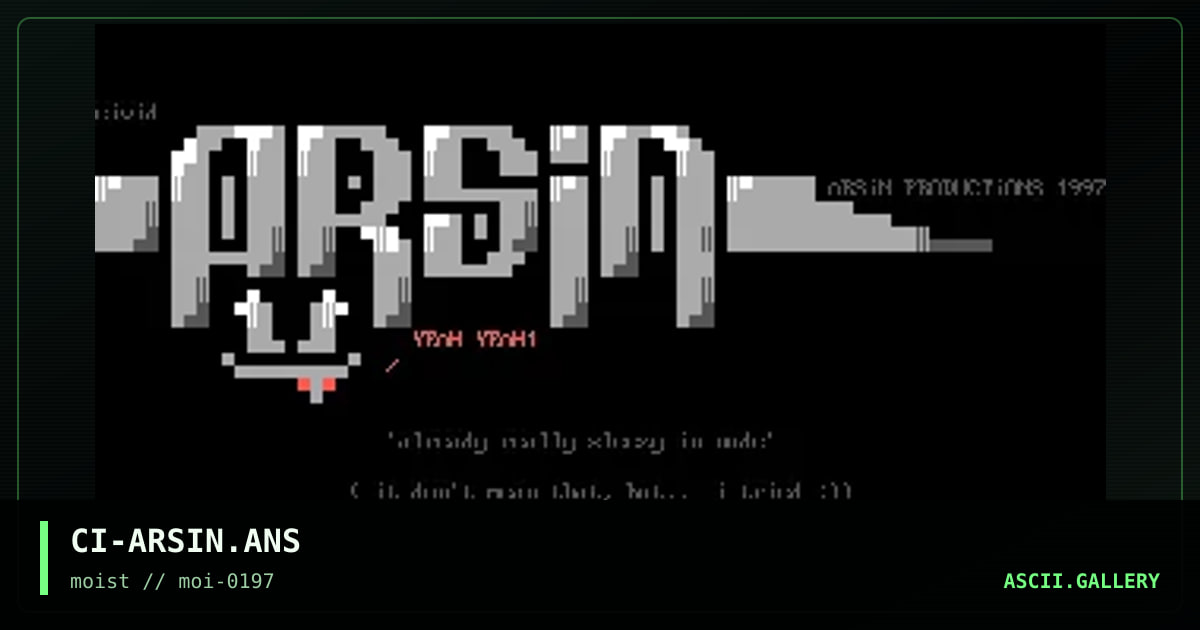CI-ARSIN.ANS, by civid, 1997