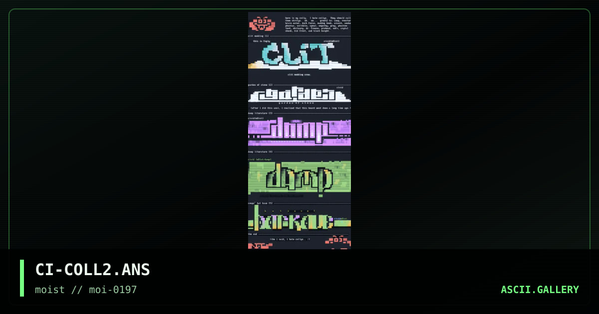 CI-COLL2.ANS, by civid, 1997